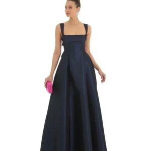 Navy Blue Maxi Dress